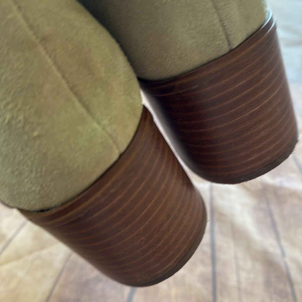 💵Women's Vince Camuto Tan Suede Mid-Calf Boot Size 8.5 - Picture 6 of 12